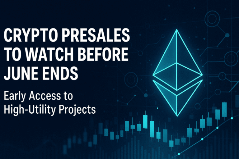 Top Crypto Presales Before June Ends: High-Utility Projects