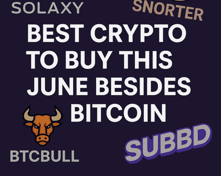 Bitcoin Above $104K: Top Altcoins to Buy in June 2024