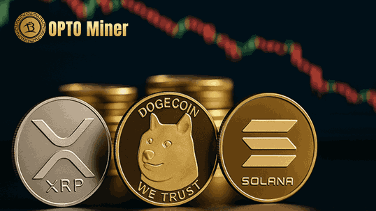 Crypto Mining Boom: Solana, XRP, DOGE Surge, OPTO Miner Offers Easy Entry
