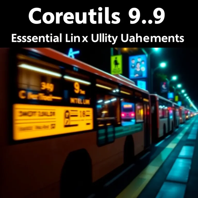 Coreutils 9.9: Essential Linux Utility Enhancements