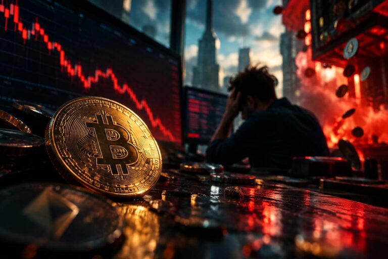Bitcoin Drops Over 4% as Crypto Liquidations Top $1.1 Billion
