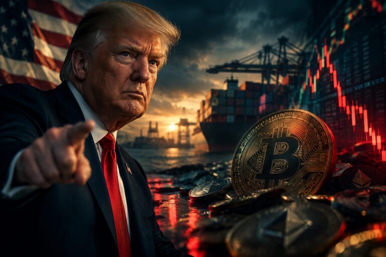 Trump’s Tariff Threat Sparked a Record $19 Billion Crypto Liquidation