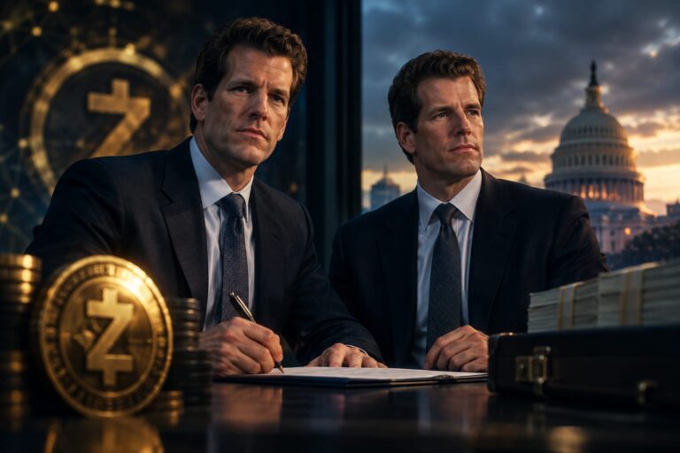 Winklevoss Twins File for Zcash ETF With $100 Million Pledge